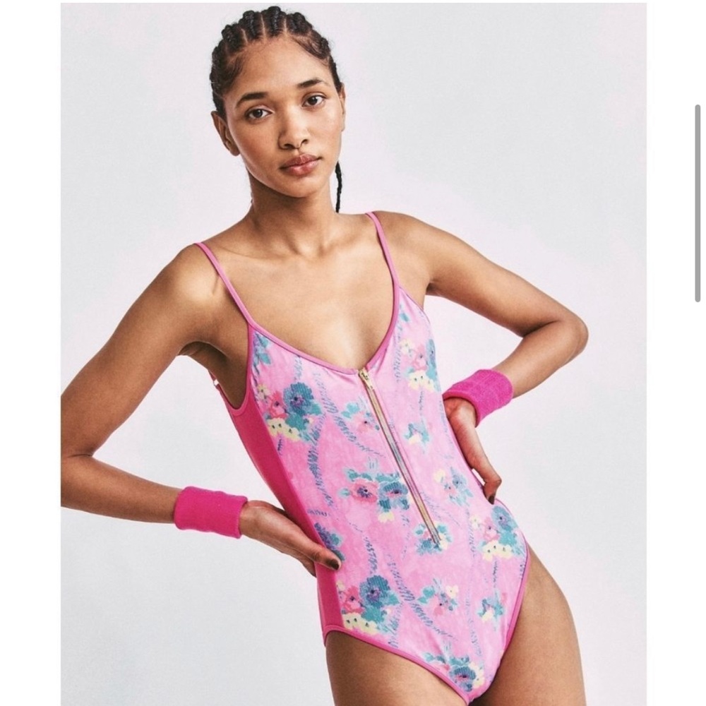 NWOT LoveShackFancy x Beach Riot One Piece
